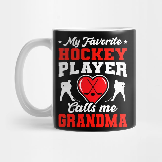 My Favorite Hockey Player Calls Me Grandma by snnt